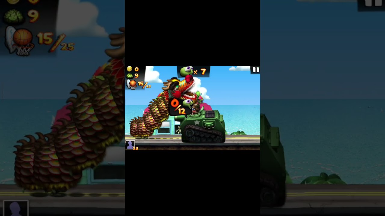 Jogando zombie tsunami
