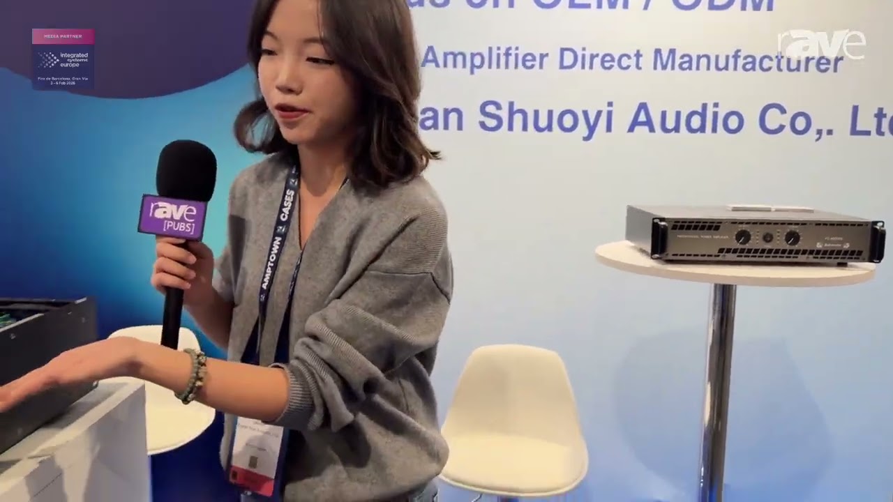 ISE 2026: Foshan Shuoyi Audio Co., Ltd. Showcases Professional Power Amplifiers