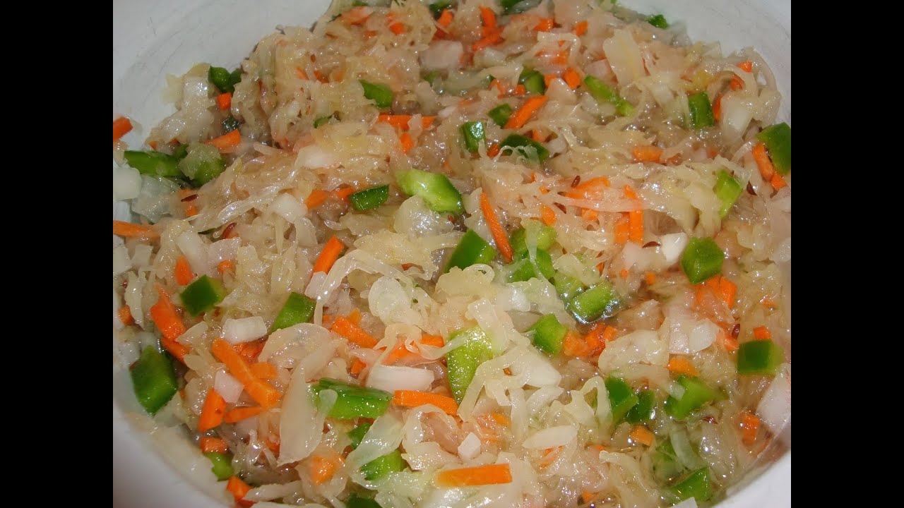 Bobbi's Kitchen - Sauerkraut Salad with blooper at end