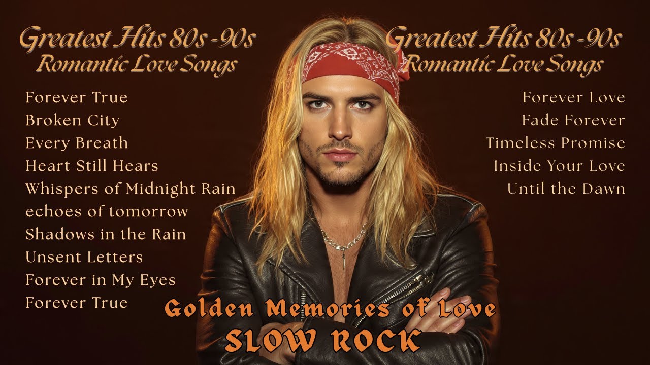 Greatest Hits 80s 90s Romantic Love Songs | Top Slow Rock Collection | Shadows in the Rain