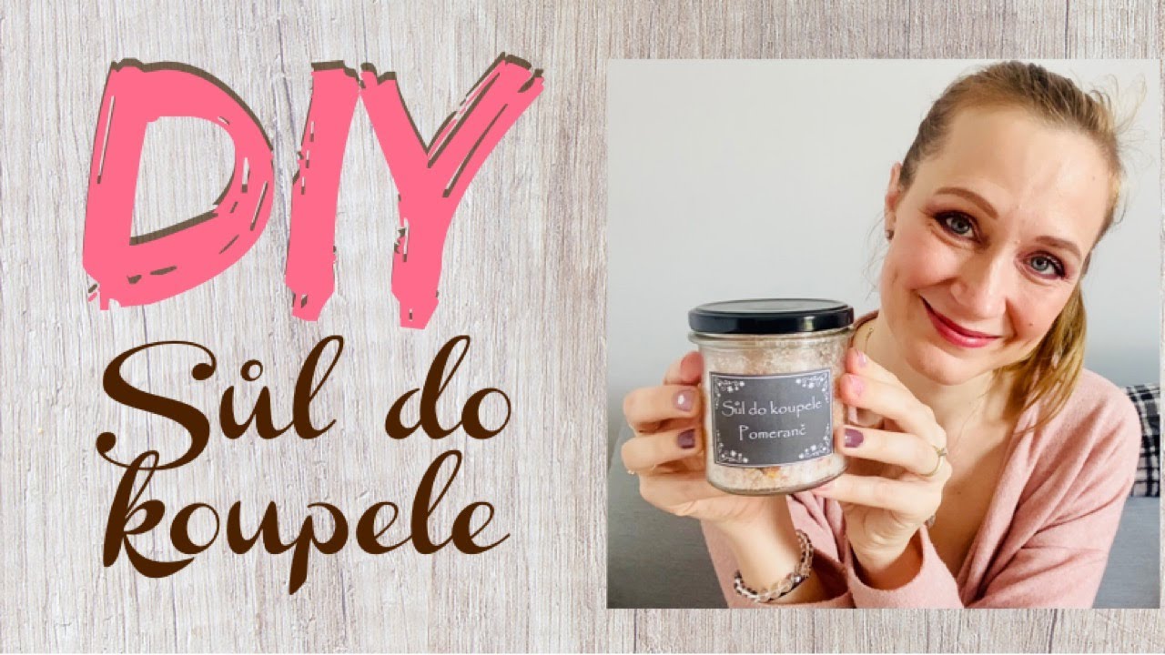 DIY sůl do koupele | ručně vyrobené dárky