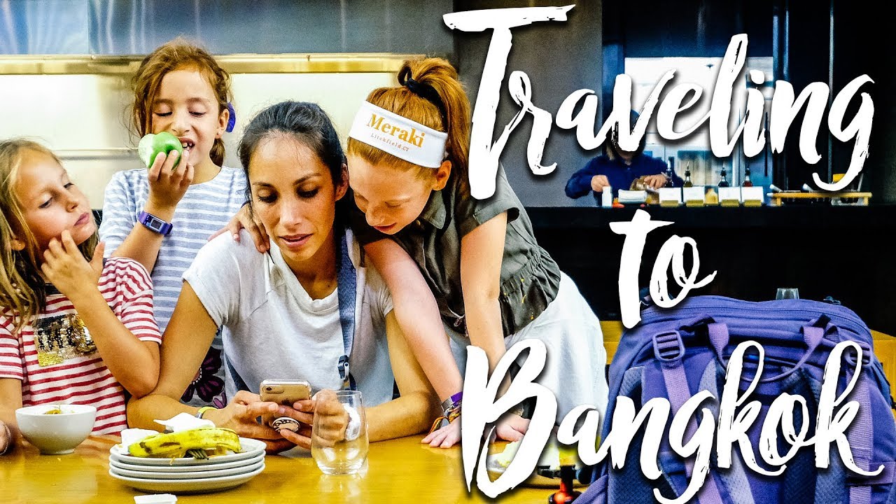 Big World Trip Begins - Just Arrived in Bangkok - World School Travel Video