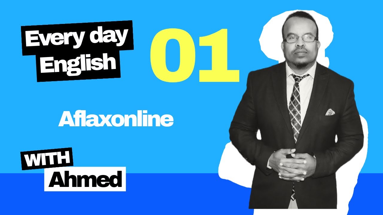 01 Everyday English Language| Somali