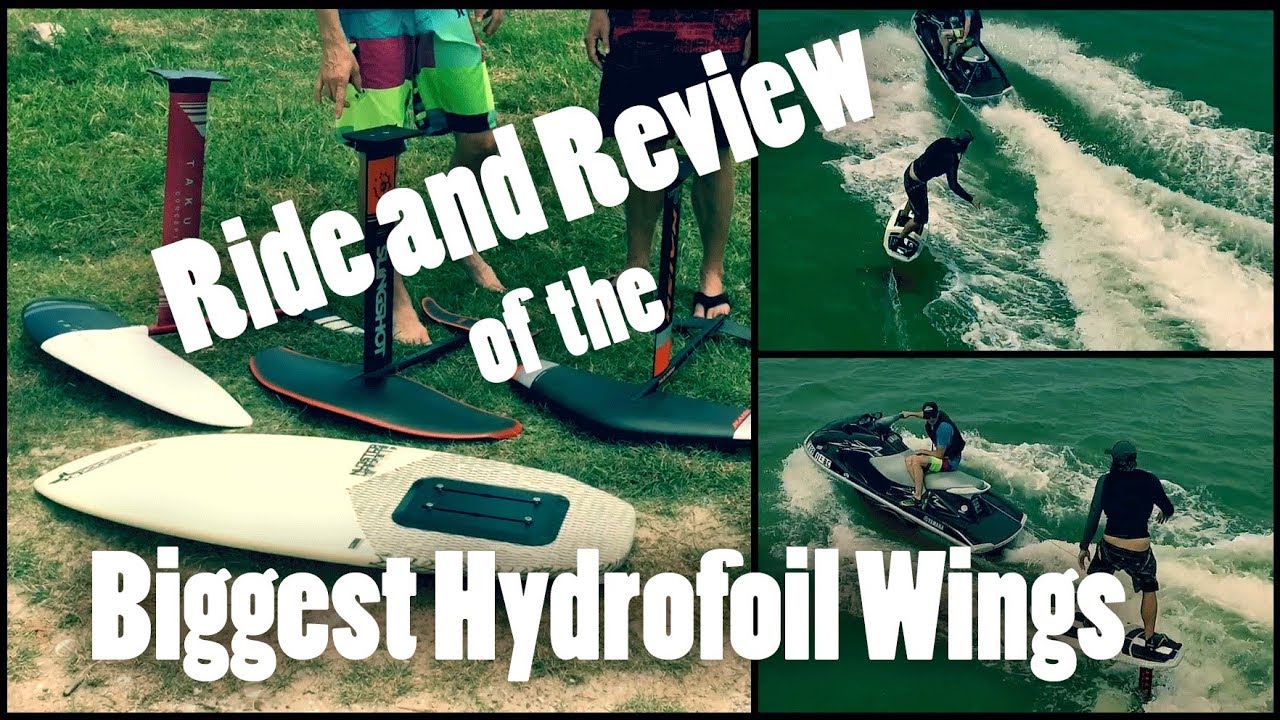 Biggest Hydrofoil Wings Ride and Review