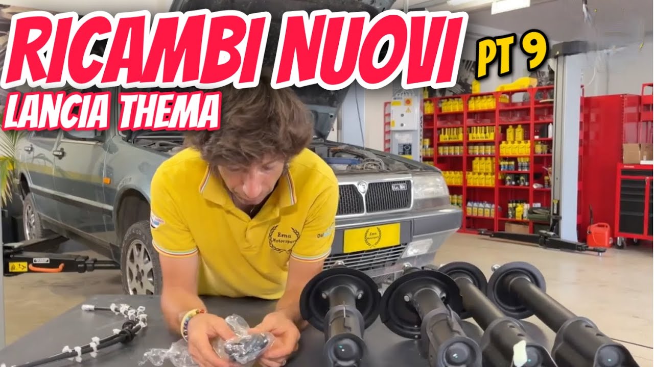 AMMORTIZZATORI, FRENI E... Continuano i lavori sulla Lancia Thema ie 16v PT9