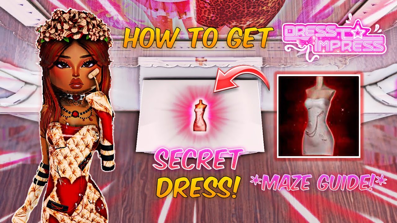 HOW TO GET THE SECRET LANA DRESS! *Updated tutorial & Maze guide!* | Dress to Impress