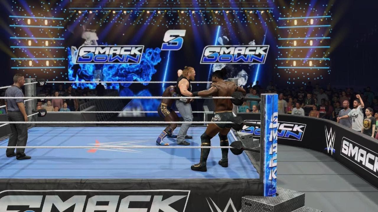 Brock Lesnar Vs Oba Femi Vs Trick Williams