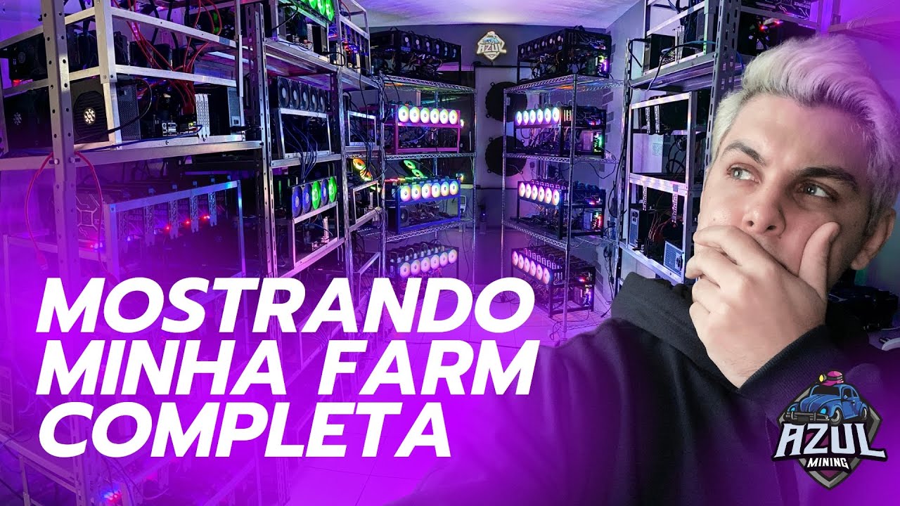 180 placas de vídeo em um apartamento - conheça a Azul Mining!