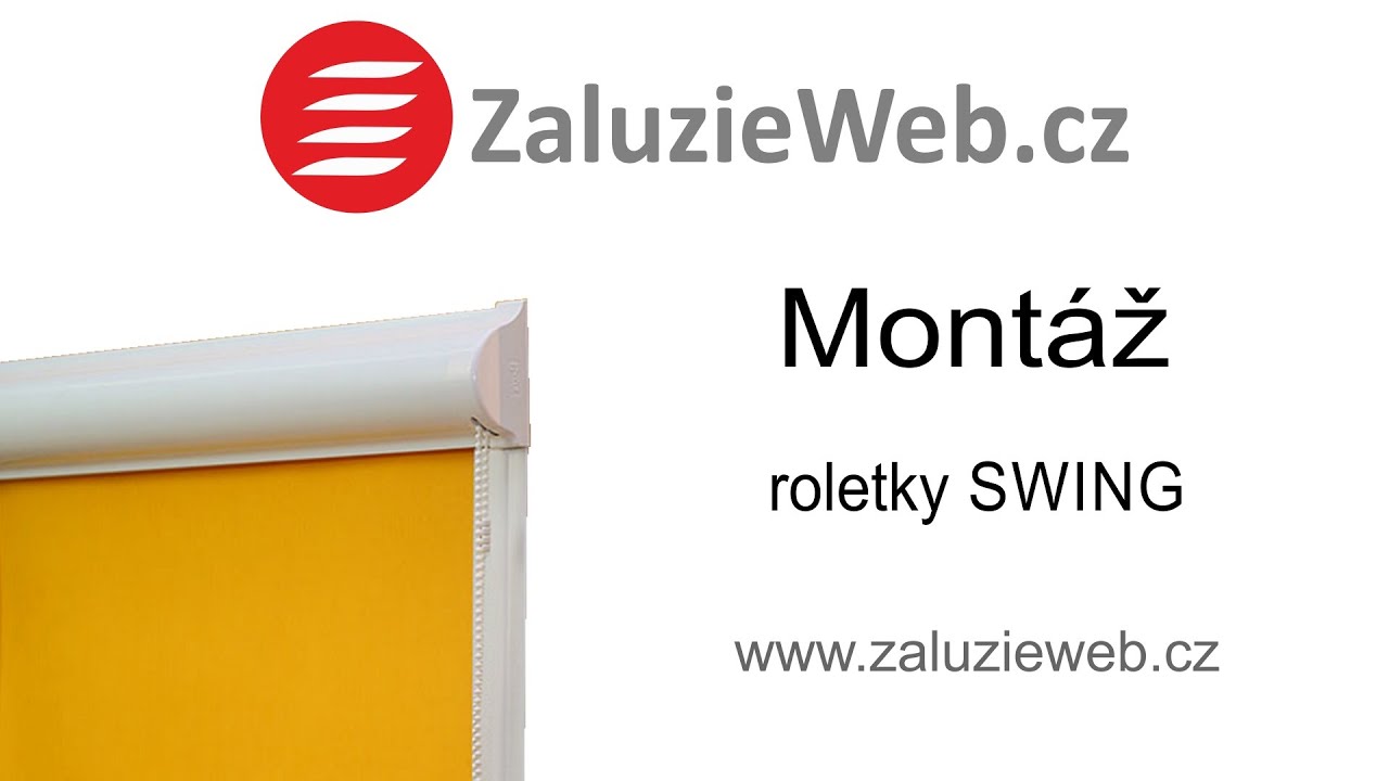 Montáž roletky SWING - ZaluzieWeb.cz
