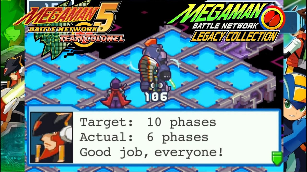 Mega Man Battle Network 5 Team Colonel Legacy Collection Liberation Mission 4 First Playthrough