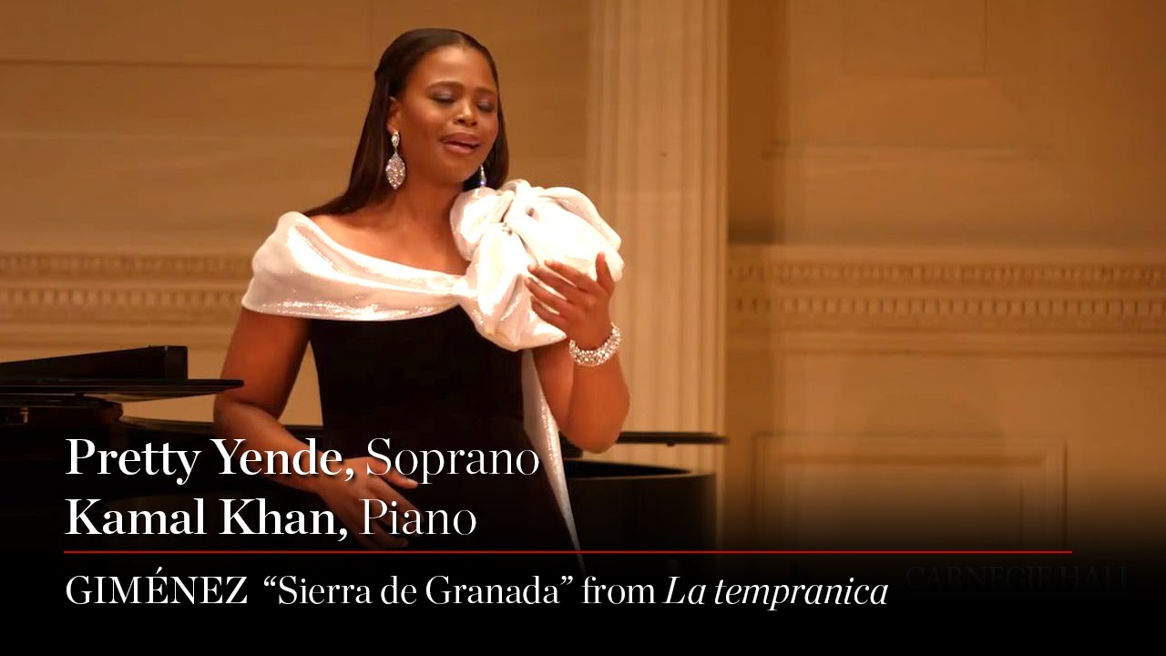 Soprano Pretty Yende Sings Jerónimo Giménez 