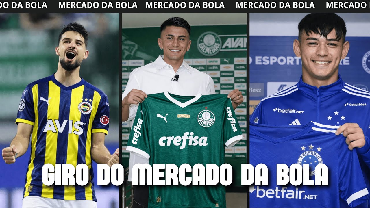 FLACO LÓPEZ NO FENERBAHÇE│PALMEIRAS QUER ALMADA│CRUZEIRO QUER SOLER – Giro do Mercado 28/01/2026