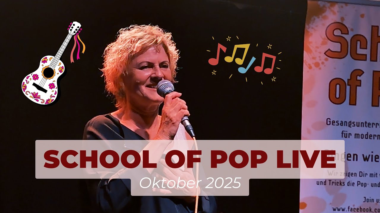 School of Pop Live Oktober 2025
