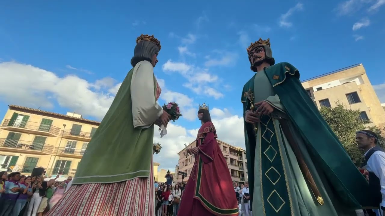 De Mar a Muntanya - XVI Trobada de Gegants d'Alcúdia, Mallorca.