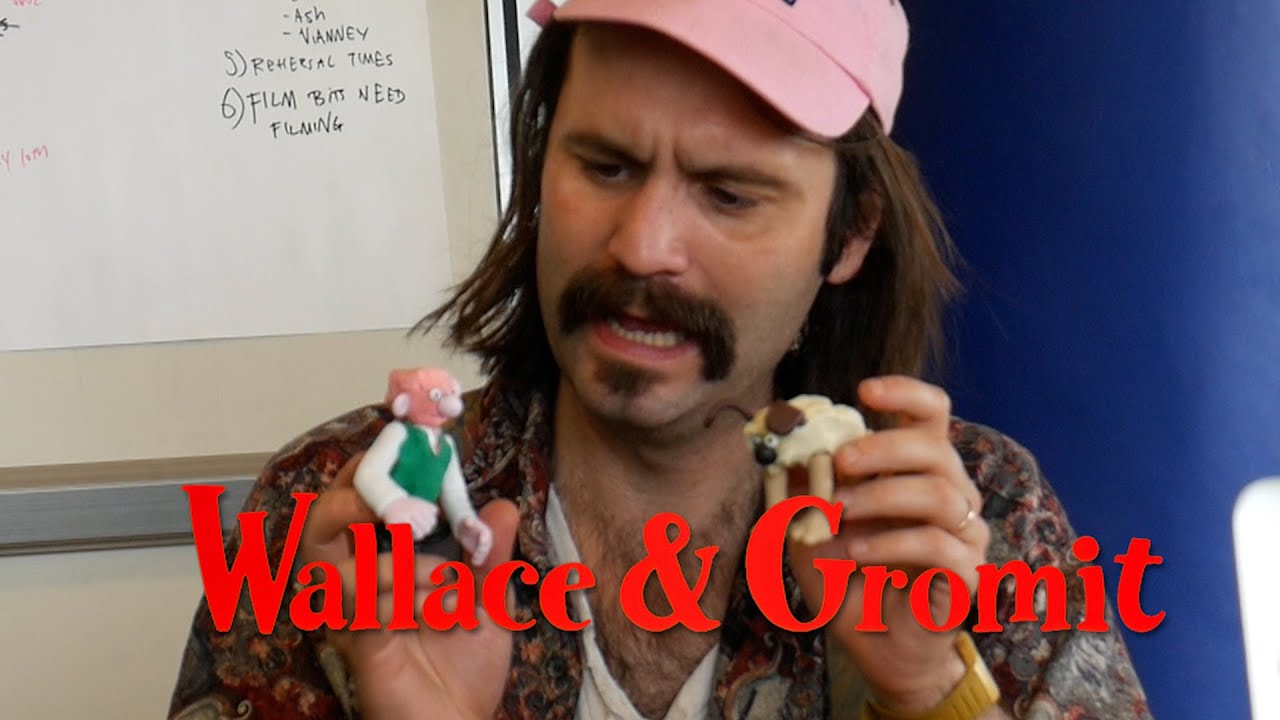 Wallace and Gromit Plasticine Set How to use