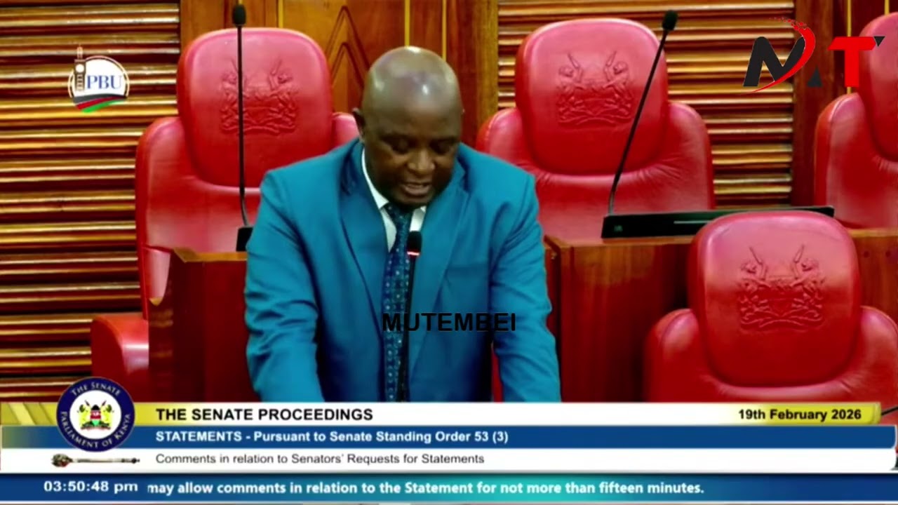 SEN OSOTSI WARNS RUTO IN SENATE AHEAD OF THEIR KAKAMEGA MEGA RALLY! NOT TO DARE TEARGAS THEM!!