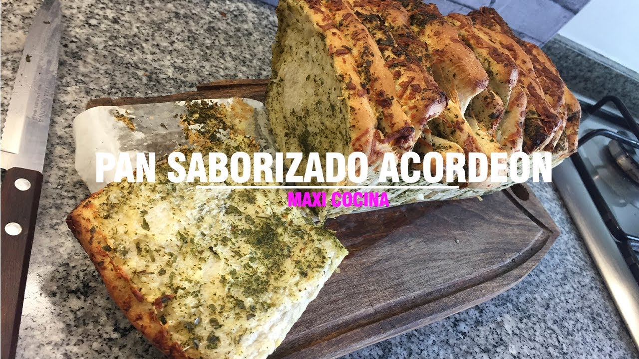 PAN "ACORDEON" SABORIZADO | Maxi Cocina