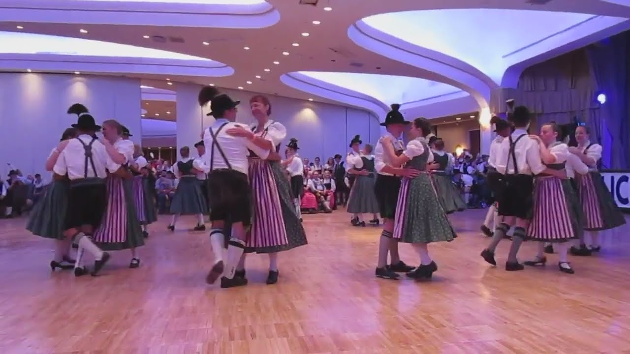 27. Gaufest 2019 - Enzian Volkstanzgruppe Eherntanz (Stern Polka)