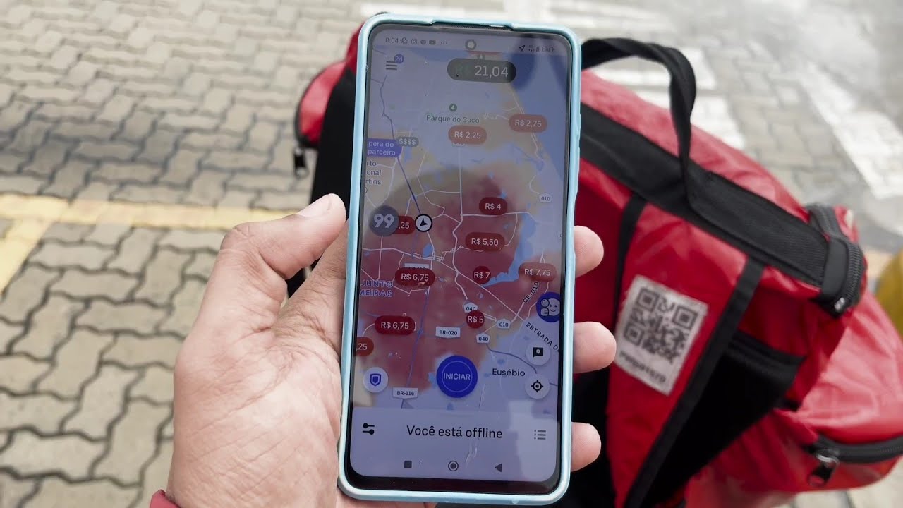 IFOOD ENTREGADOR E UBER PELA MANHÃ EM FORTALEZA SERÁ QUE TOCA?
