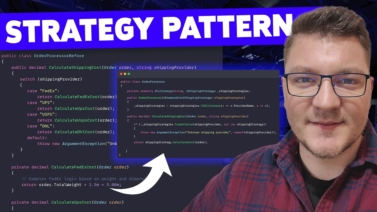 Refactor Complex C# Code with the Strategy Pattern