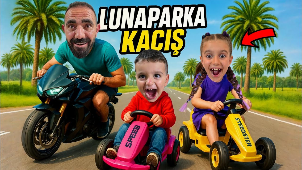 POYRAZ BABASIYLA GİZLİCE LUNAPARKA KAÇTI ELİF PEŞİNDE TAKİPTE!!