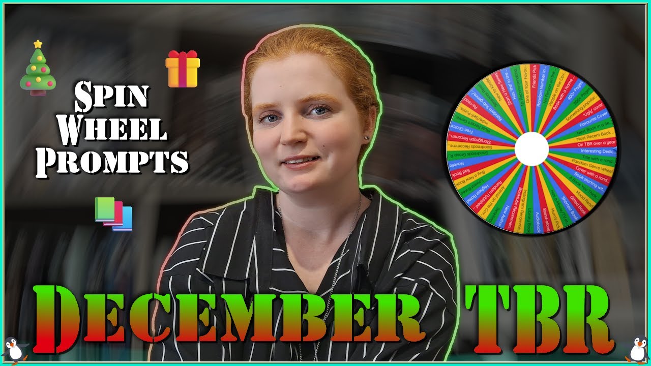 My December 2025 TBR 📚 - Spin Wheel Prompts!