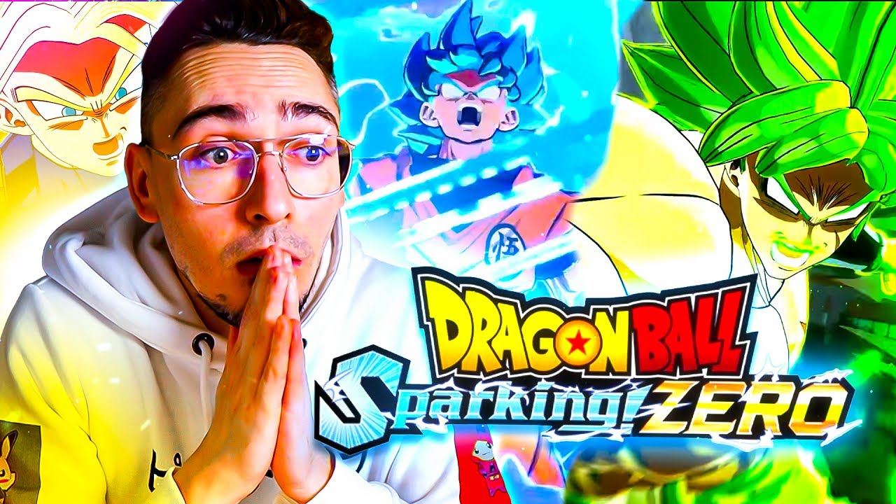 UN GAMEPLAY PROMETTEUR ! REACT NEW TRAILER DRAGON BALL: SPARKING ZERO