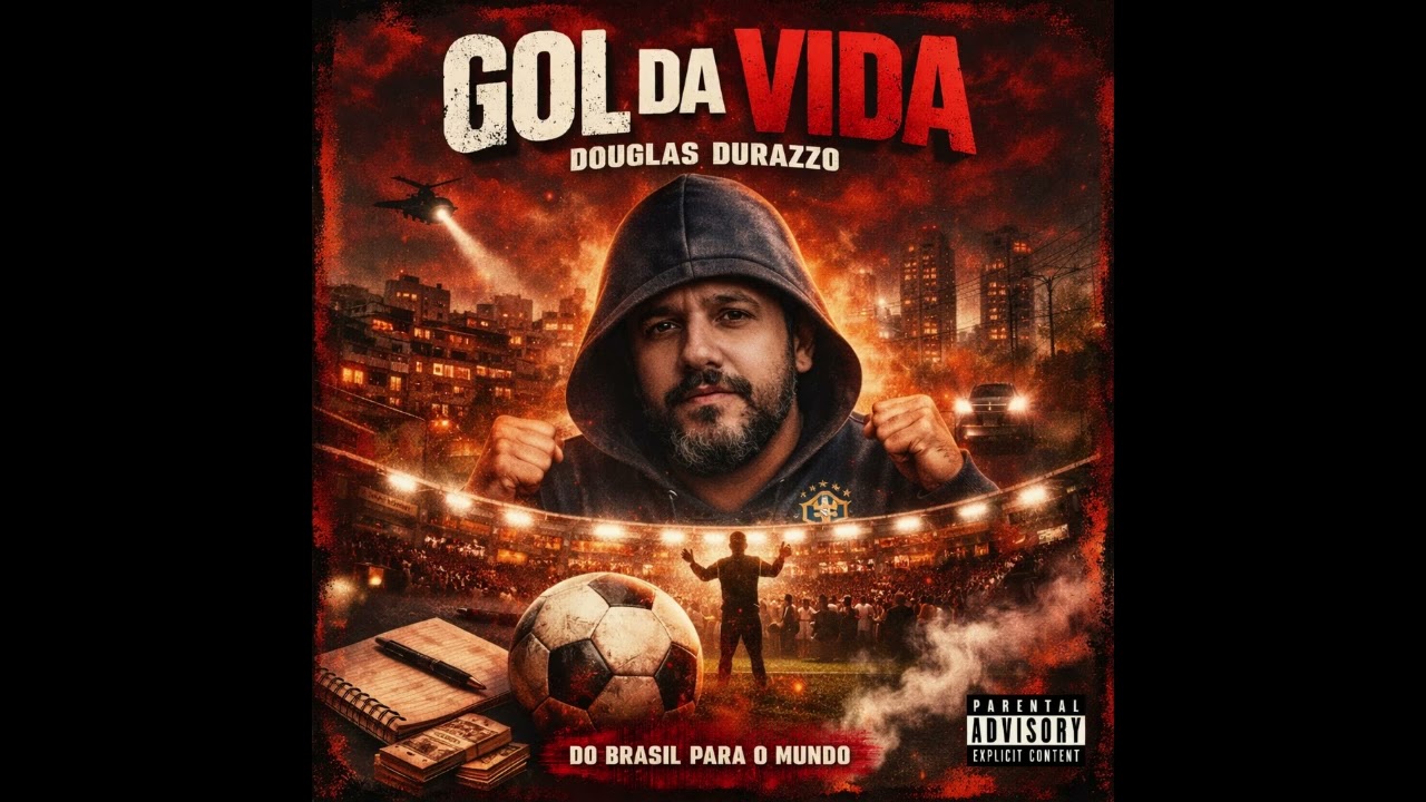 GOL DA VIDA - HISTORIA REAL (AO VIVO) - RAP, HIP HOP, BOOM BAP. Douglas Durazzo do Brasil ao Mundo.