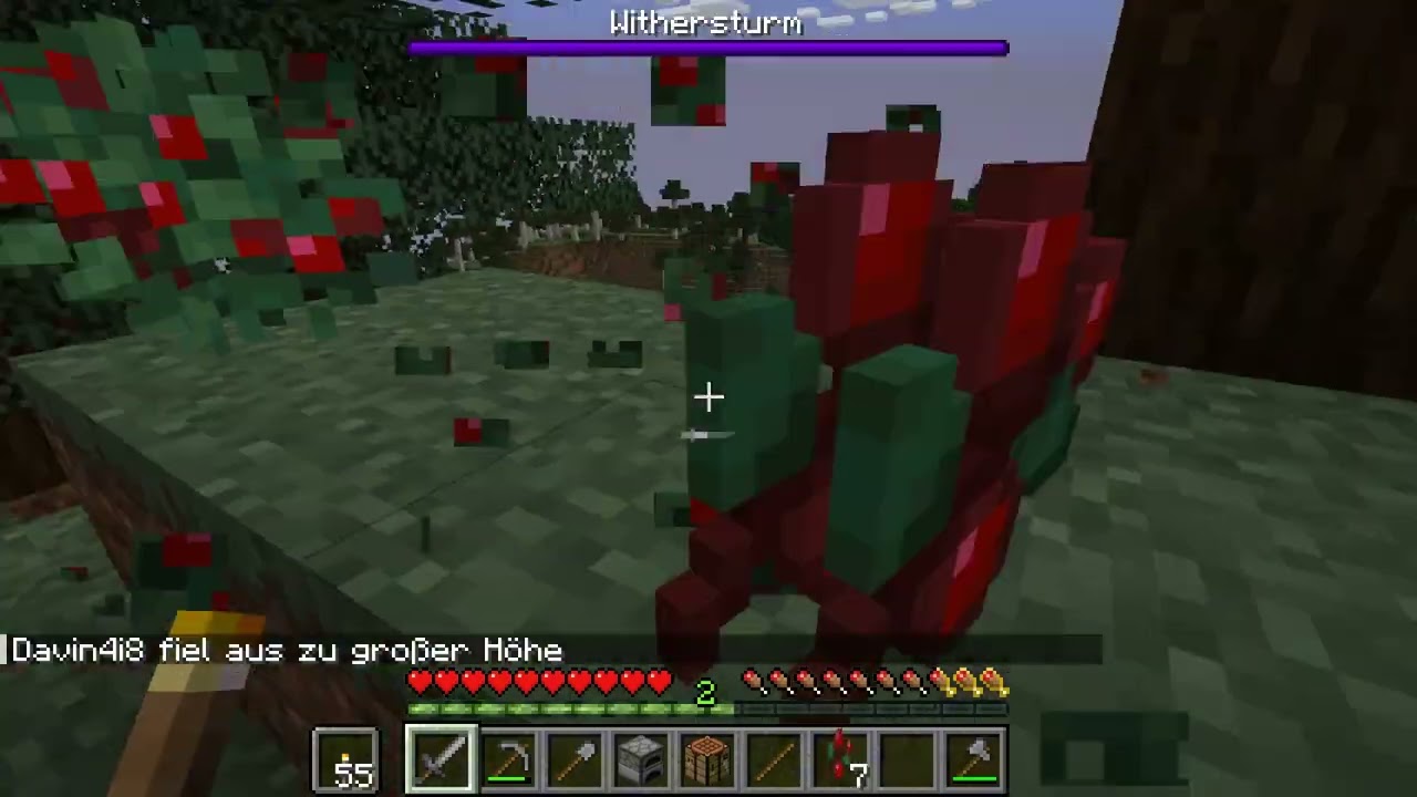 Wir spielen Wither Storm!! Minecraft