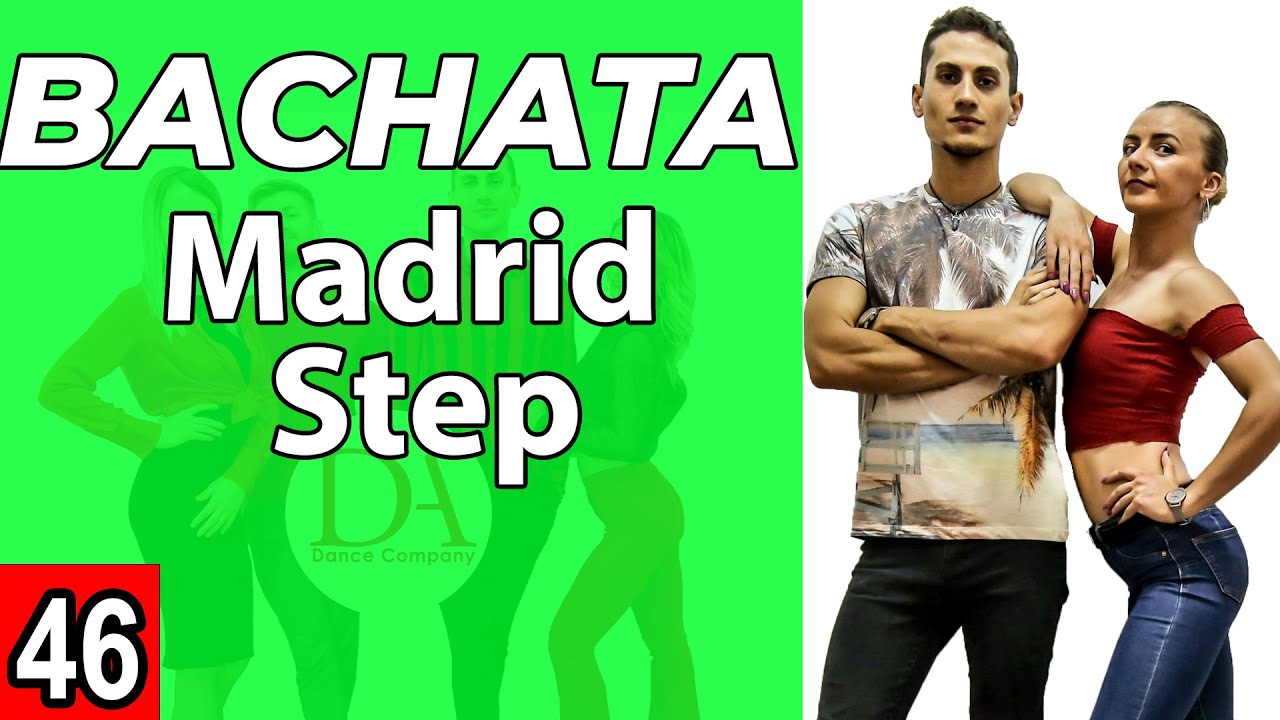 Урок бачаты 46 | Madrid Step от Мариуса и Елены