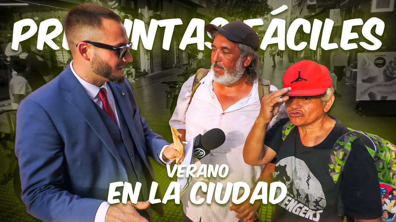 PREGUNTAS F&Aacute;CILES verano EN LA CIUDAD #tomimunaretto #preguntasf&aacute;ciles