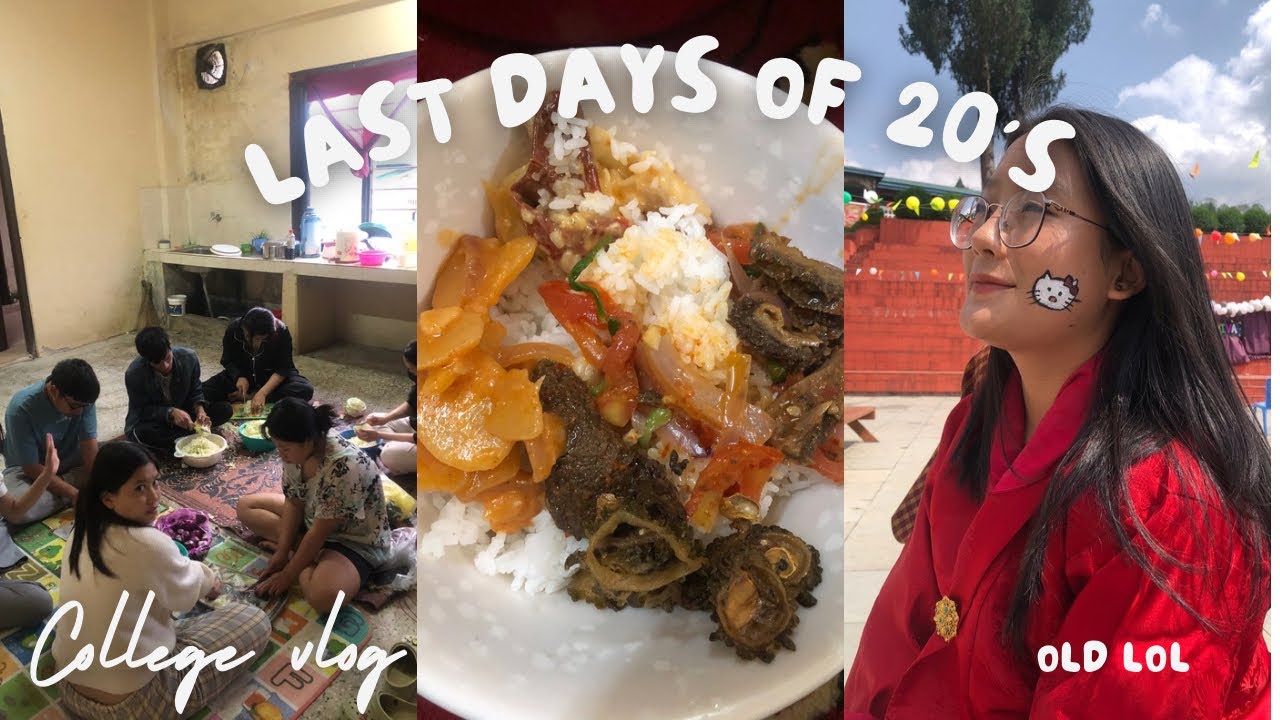 Last days of being 20 years old at Sherubtse College| IP Carnival| Bhutanese Vlogger