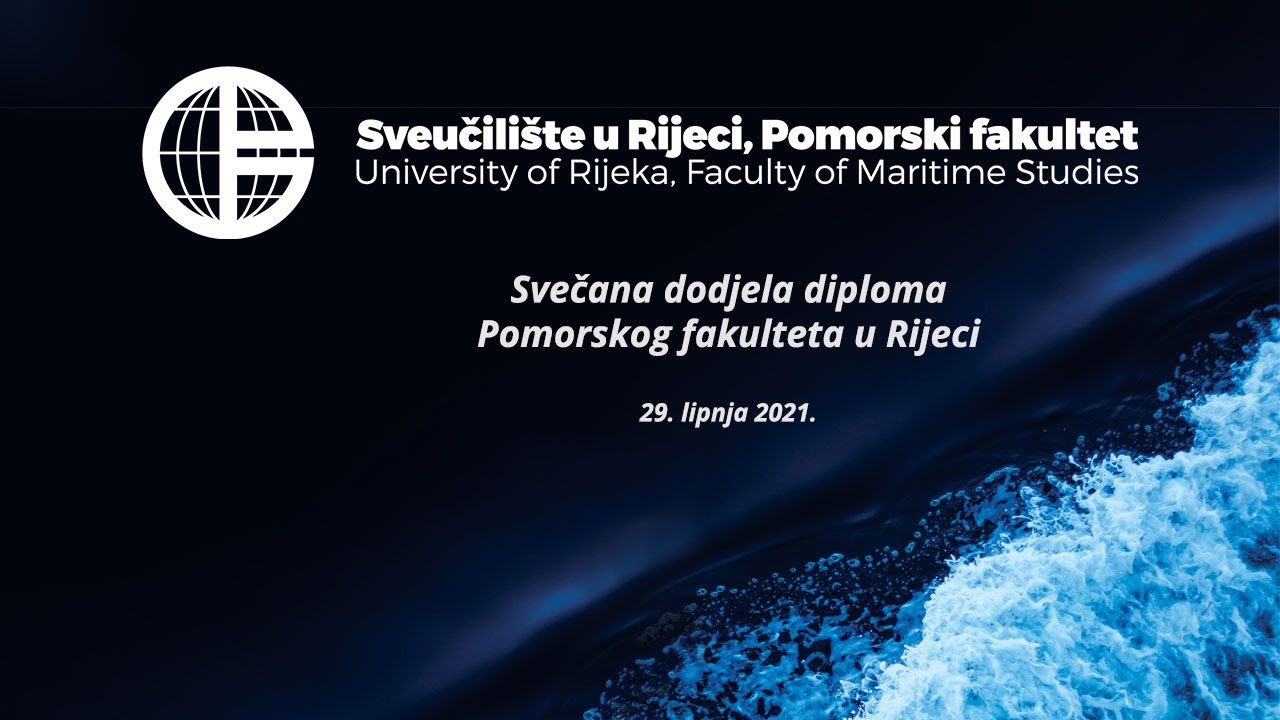 Svečana promocija diplomiranih studenata Pomorskog fakulteta u Rijeci