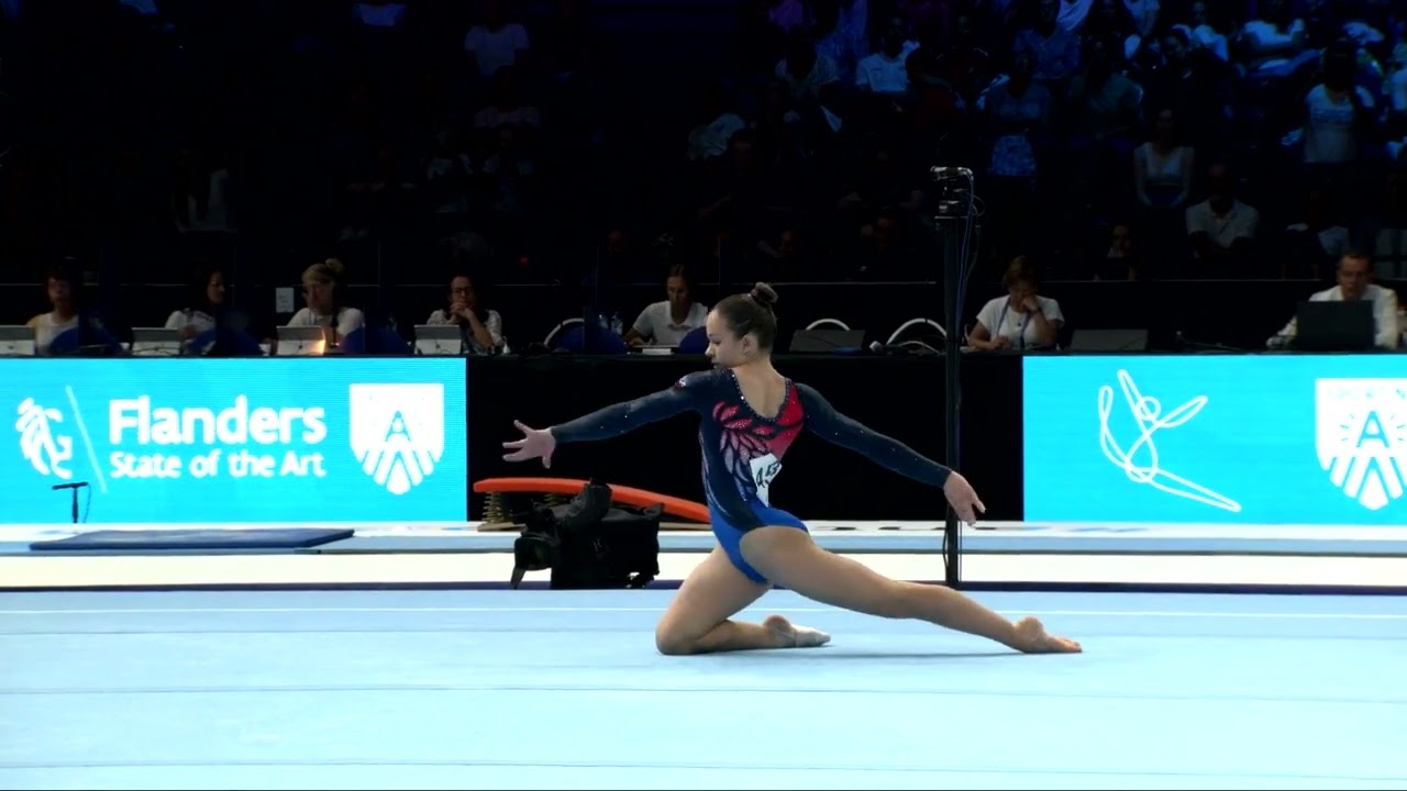 ARTAMONOVA Sona (CZE)_2023 Artistic Worlds, Antwerp (BEL)_Qualifications_Floor Exercise