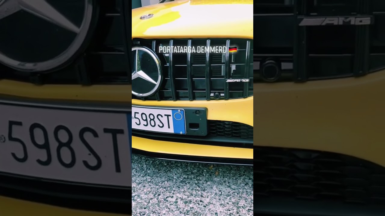 Che odio                                                      #car#auto#A35#portatarga