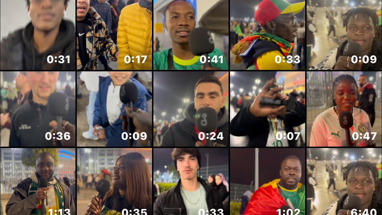 •🎤🇸🇳 Interview des supporters du Sénégal après le match contre le Bénin 🇧🇯