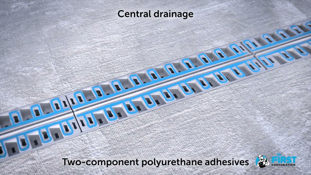PVC slotted grid Ghost 25