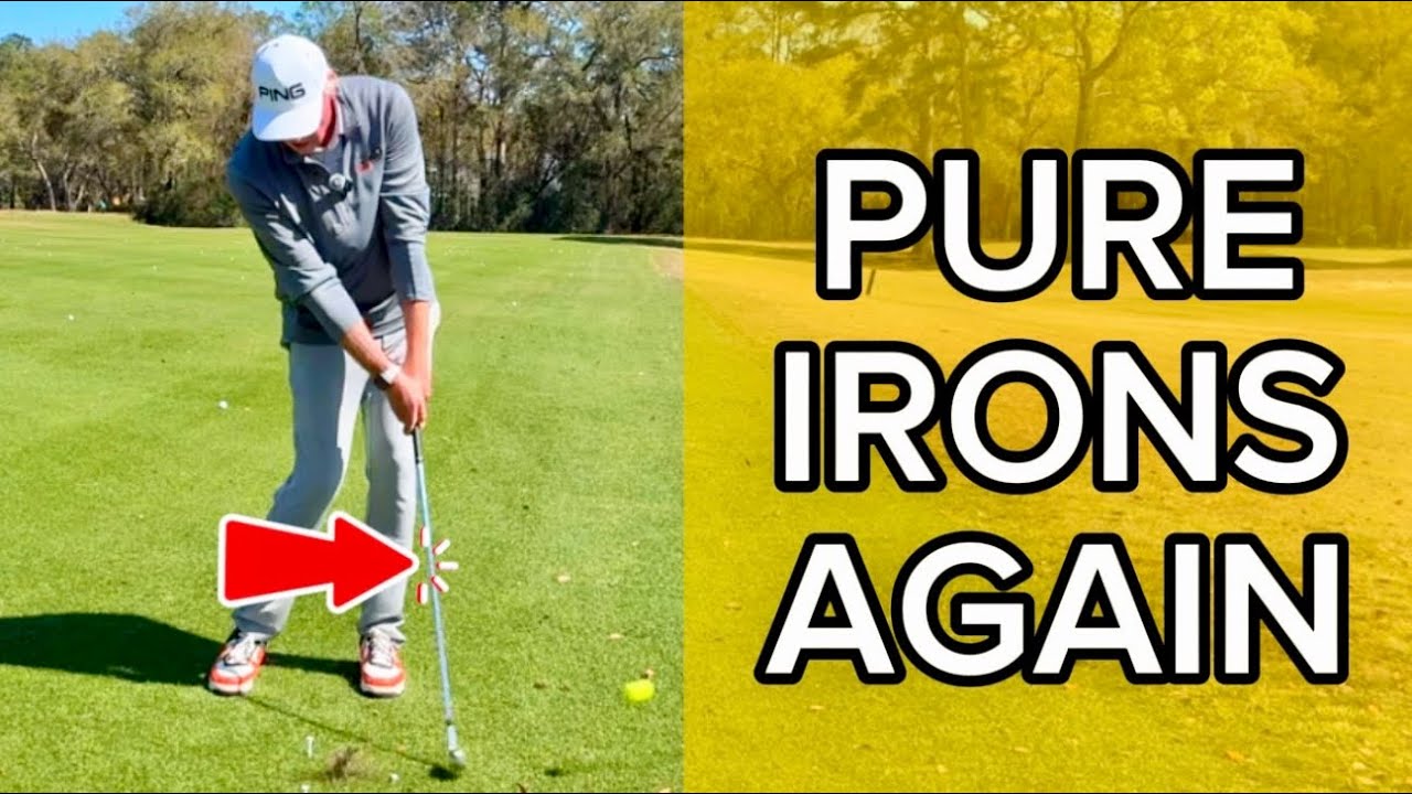 Senior Golfers: The Easiest Way to  COMPRESS your Irons #golftips #golfswing #golfinstruction 