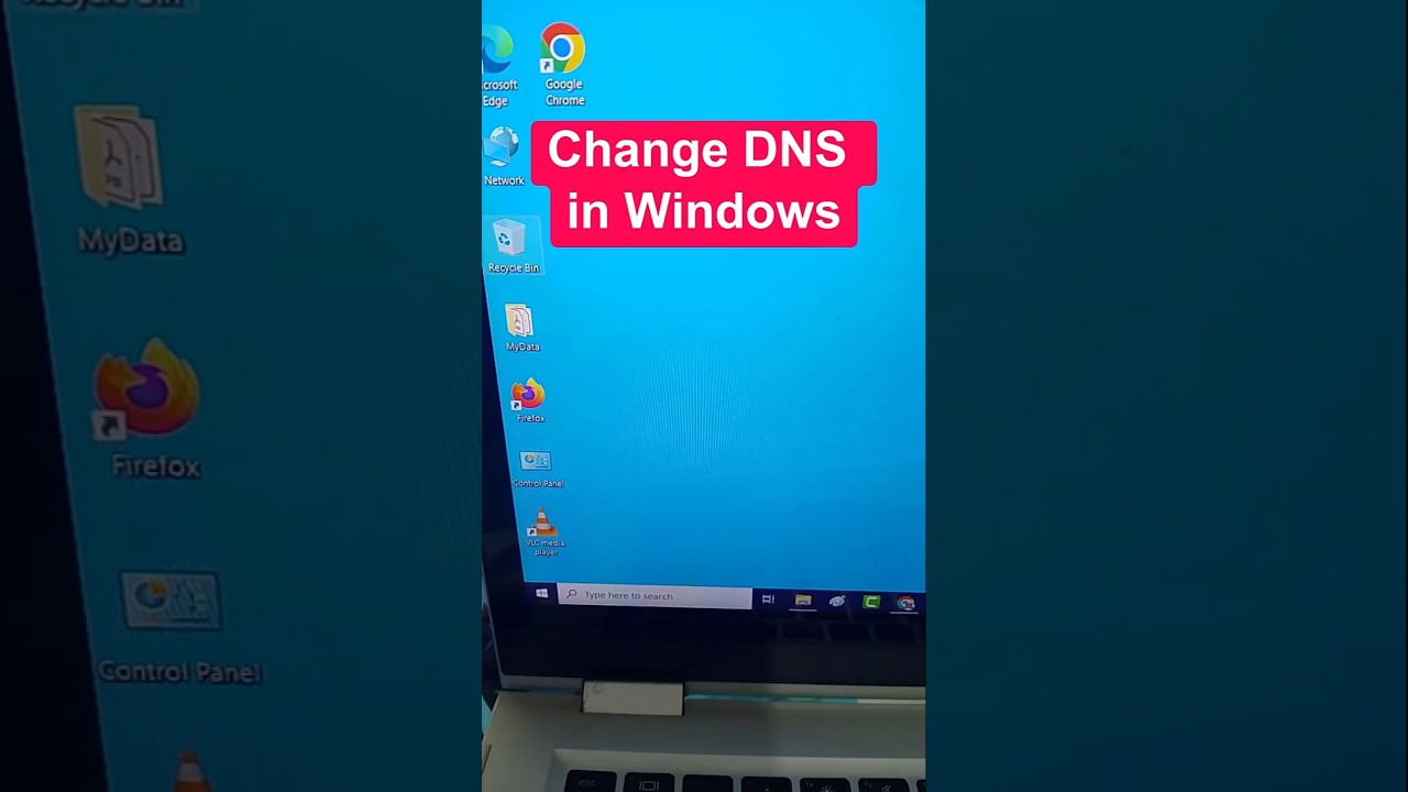 How to Change DNS in Windows #shorts #dns #tech #windows