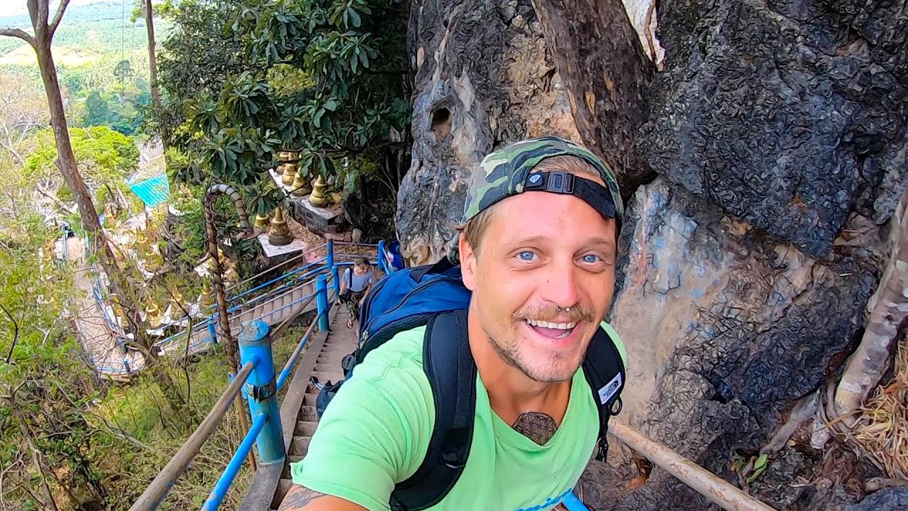 Climbing the HIGHEST Temple in Krabi | Tiger Cave Temple