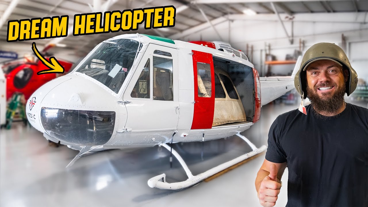 I've Waited My Whole Life For This Moment... My First HUEY Helicopter!