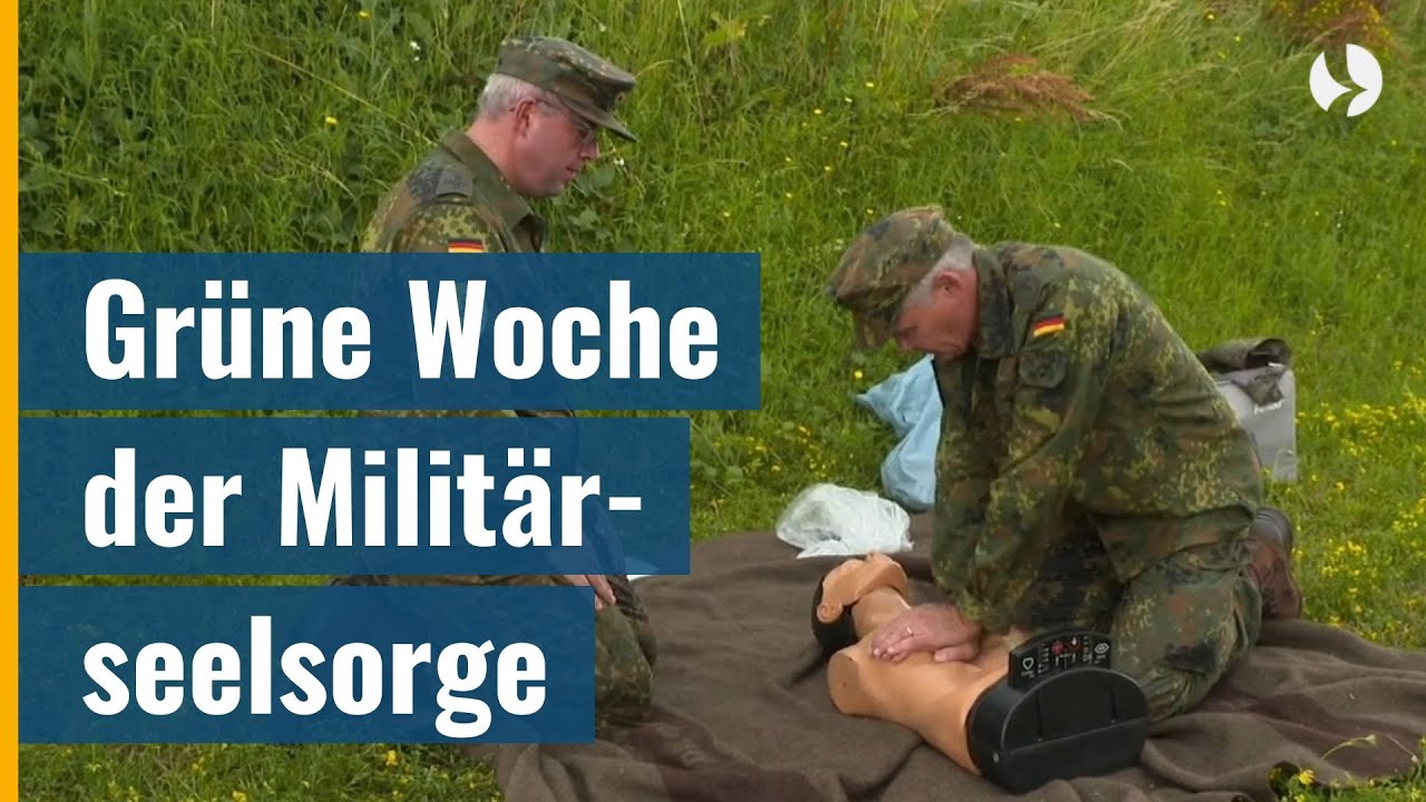 Militärseelsorger werden in der 