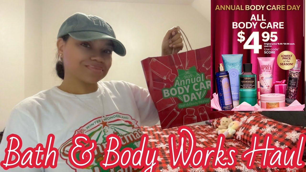 Bath & Body Works All Body Care & Candle Day Haul 