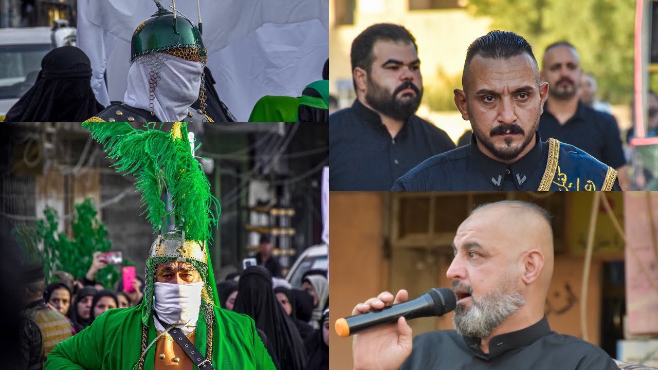 جزء من تشابيه واقعة الطف موكب الحسين يجمعنا / اهالي #البياع يوم العاشر 1445هـ#عمار_محمد #معركة_الطف
