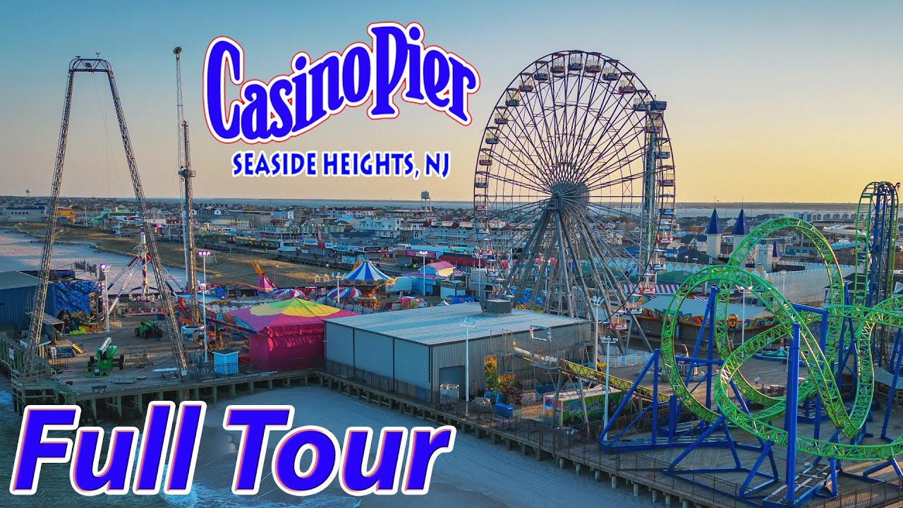 Casino Pier Amusement Park (Seaside Heights, NJ) | Full Tour