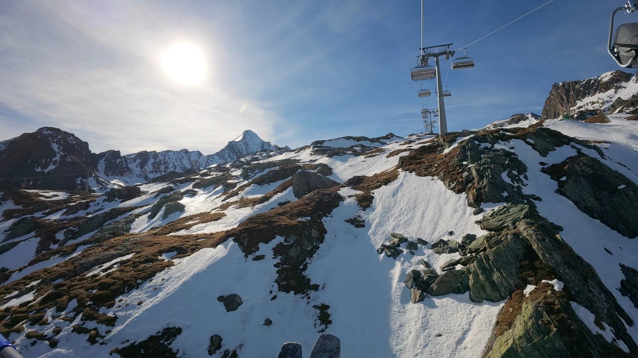 Skiing at the Kitzsteinhorn Glacier / DJI Osmo Nano