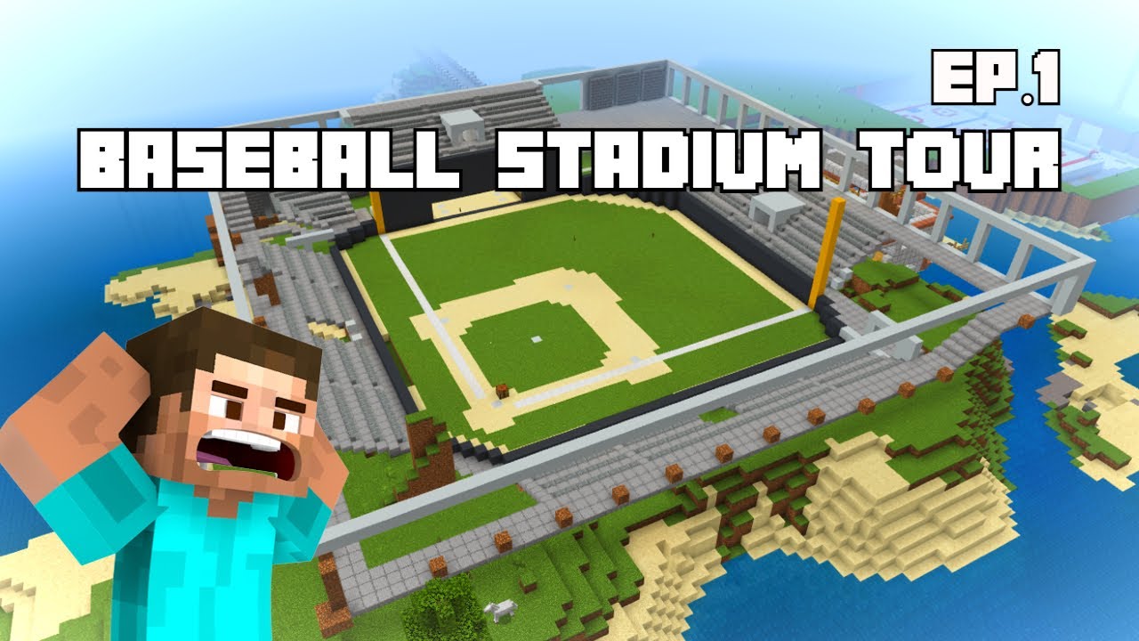 Building a Minecraft Baseball Stadium - Ep. 1