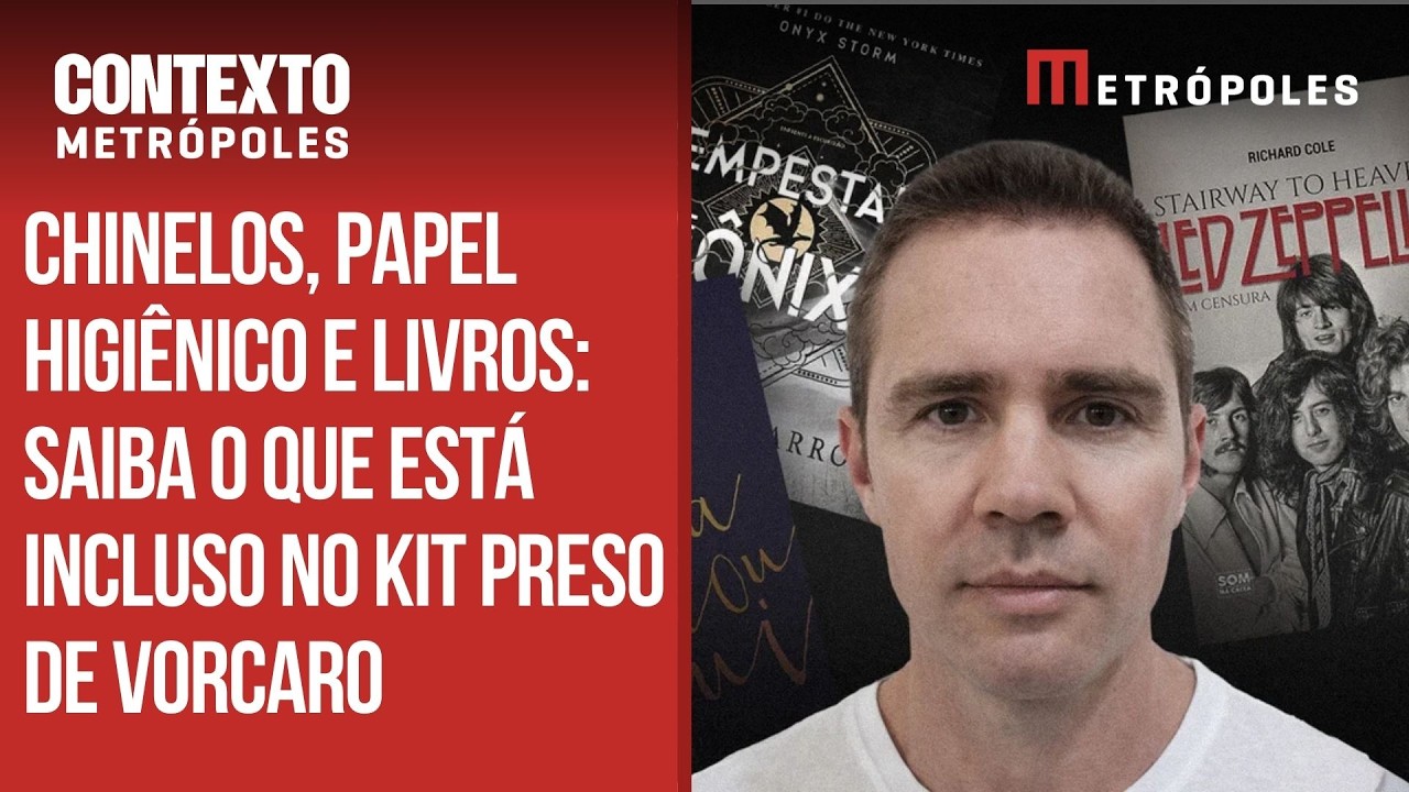 Kit preso: veja o que Daniel Vorcaro recebeu ao chegar à prisão federal. Defesa pede transferência