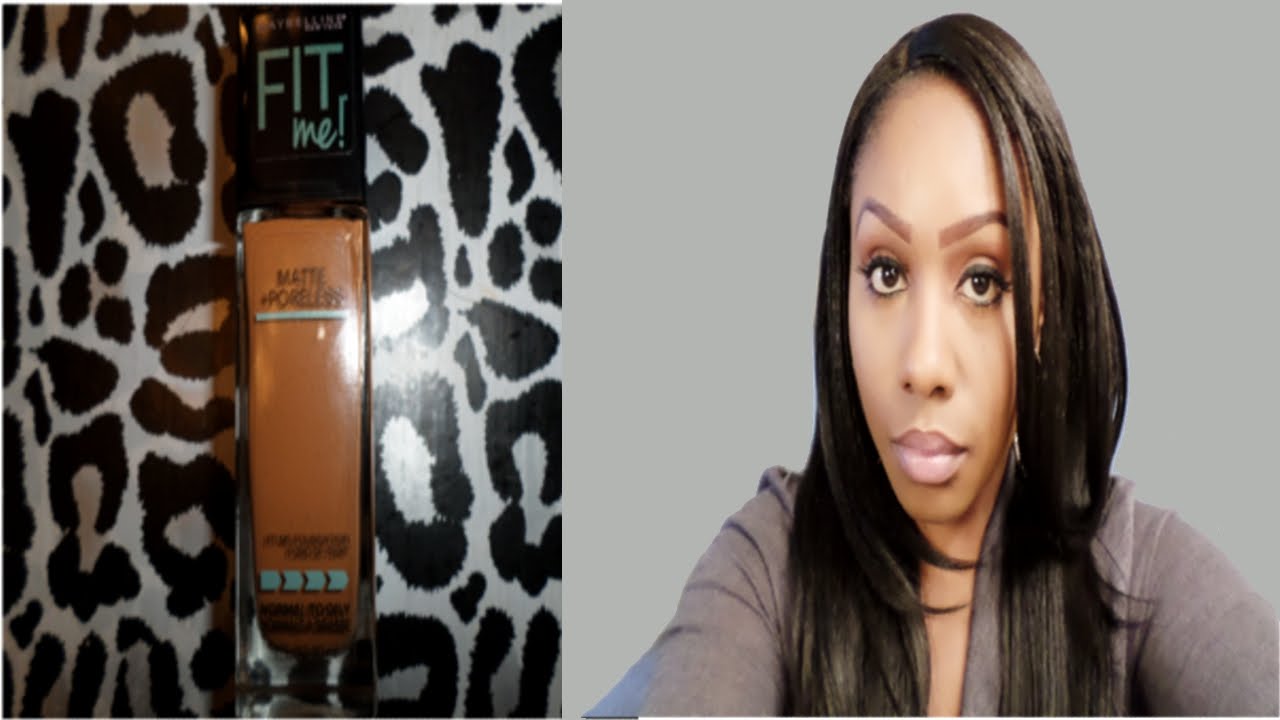 Maybelline Fit Me Matte + Poreless Foundation: Review & Demo (355 Coconut)