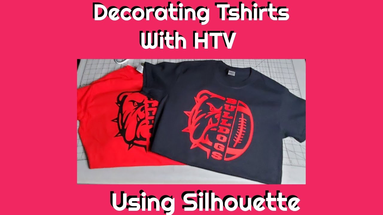 Cutting and Pressing HTV on T Shirts using Silhouette Cameo 3